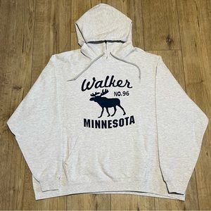 Hanes Premium Cotton Walker No. 96 Minnesota Pullover Hoodie Men’s Size XL